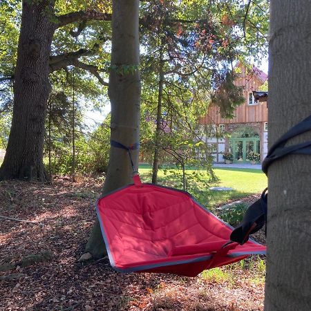 Zum Heuerling Ferienwohung Im Alten Stall Mit Sauna Versmold Eksteriør bilde