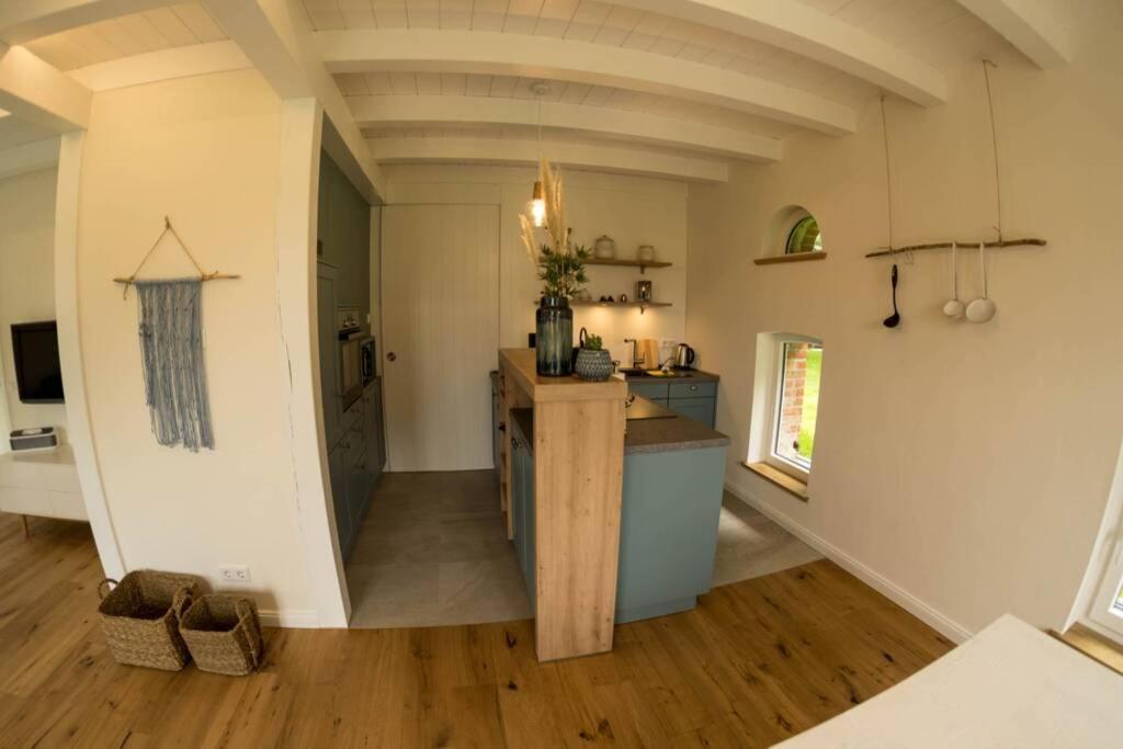 Zum Heuerling Ferienwohung Im Alten Stall Mit Sauna Versmold Eksteriør bilde