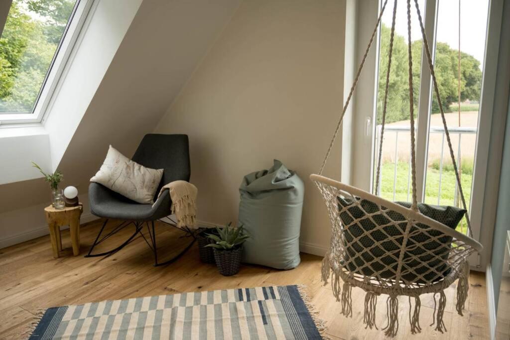 Zum Heuerling Ferienwohung Im Alten Stall Mit Sauna Versmold Eksteriør bilde