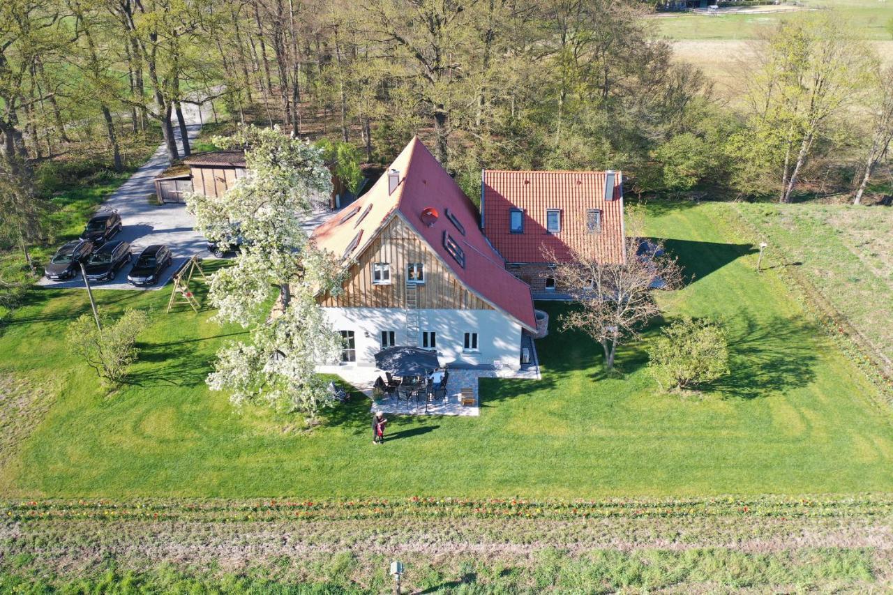 Zum Heuerling Ferienwohung Im Alten Stall Mit Sauna Versmold Eksteriør bilde